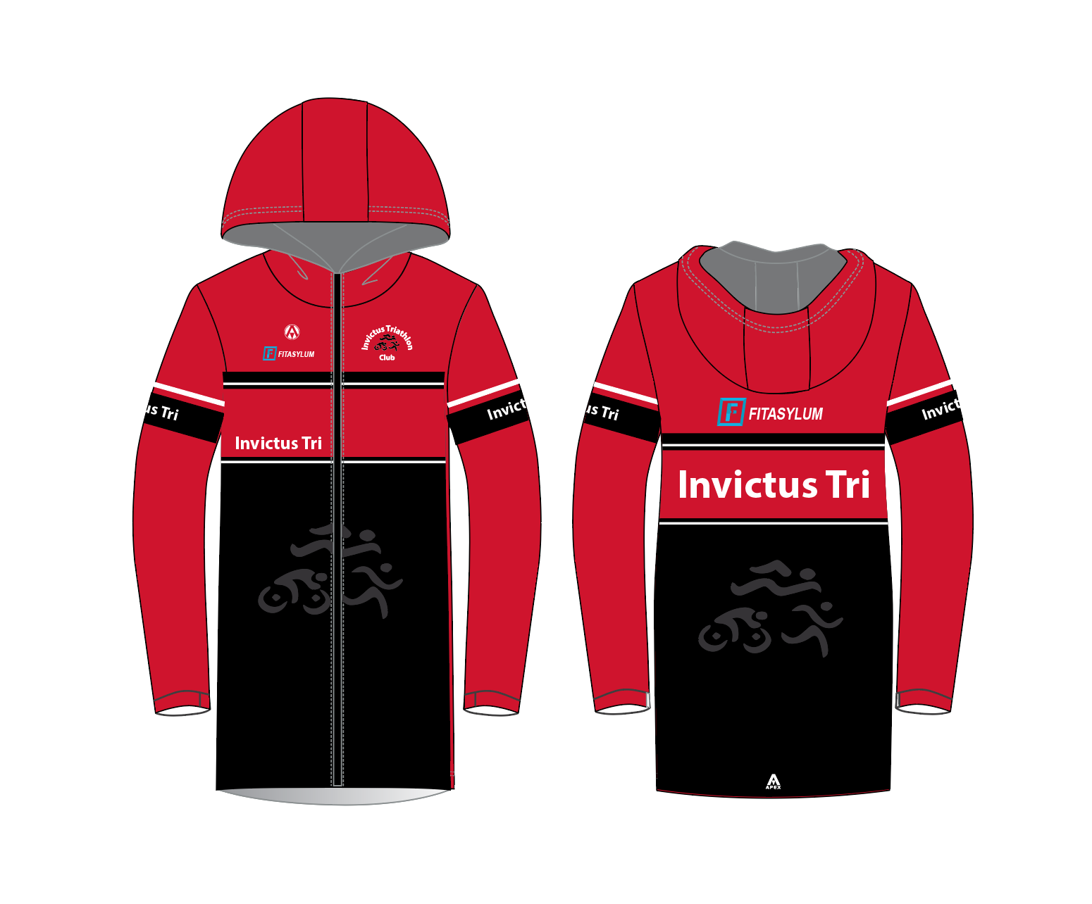 INVICTUS TRI PRO CHANGING ROBE
