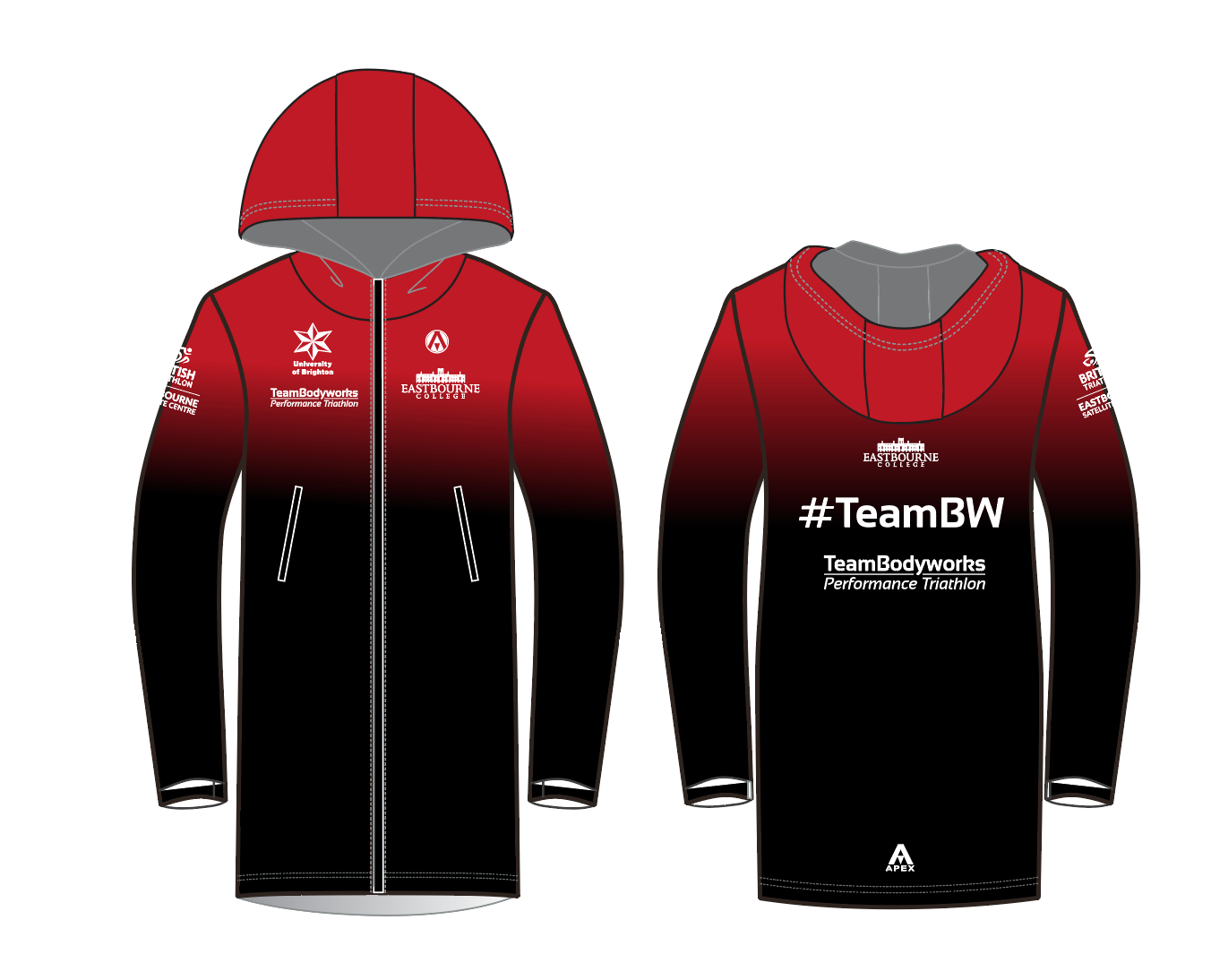 TEAM BODYWORKS PRO CHANGING ROBE
