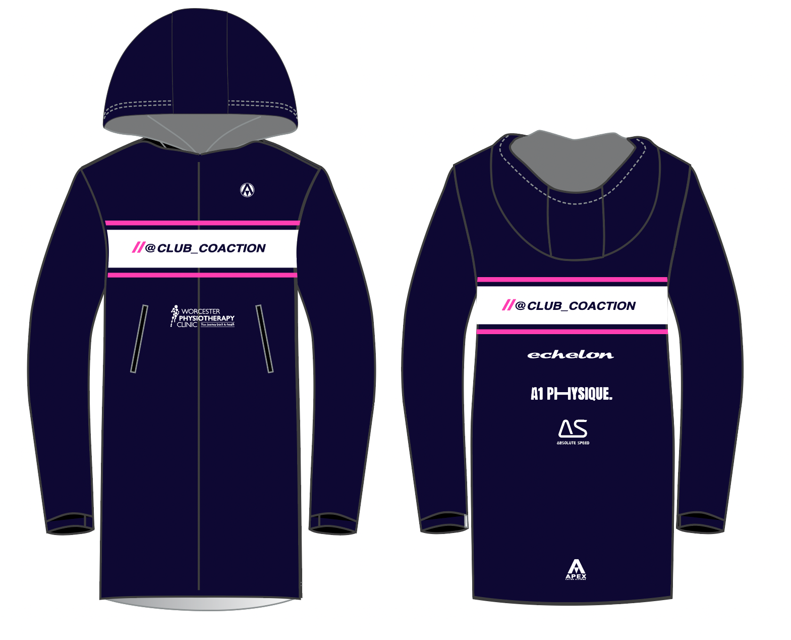 CLUB COACTION PRO CHANGING ROBE