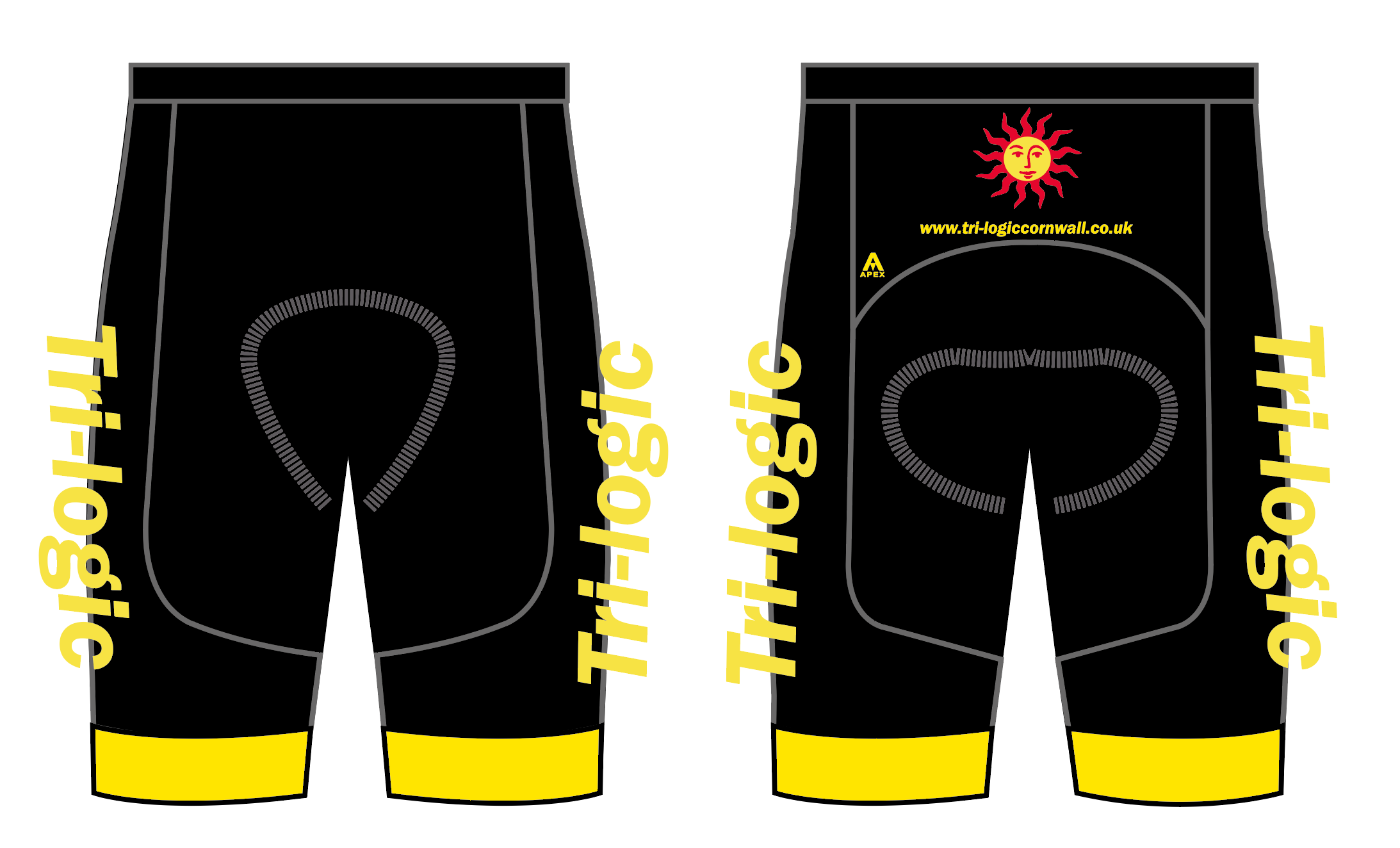TRI-LOGIC TEAM CYCLING SHORTS