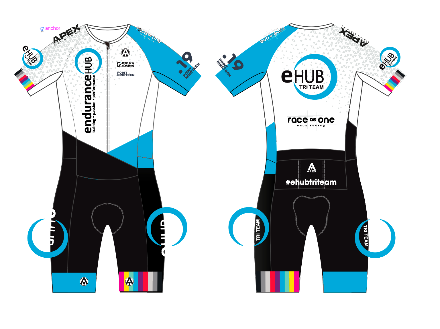 EHUB ELITE ENDURANCE TRI SUIT