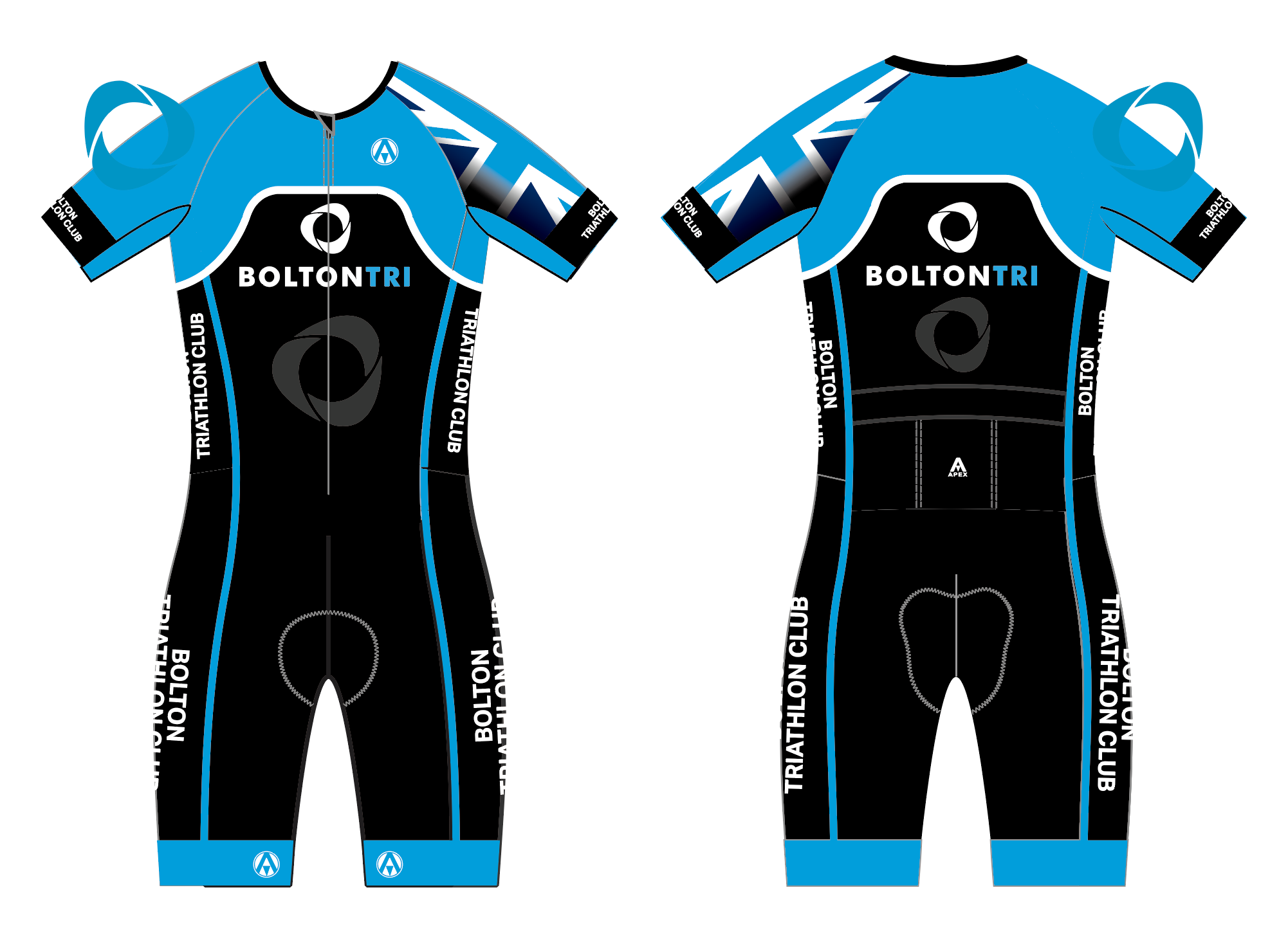 BOLTON TRI ELITE ENDURANCE TRI SUIT - GB DESIGN