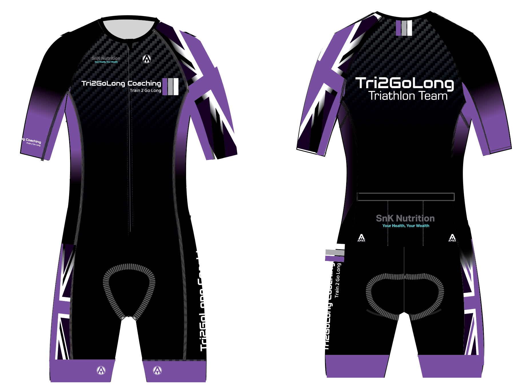 TRI2GOLONG ELITE ENDURANCE TRI SUIT