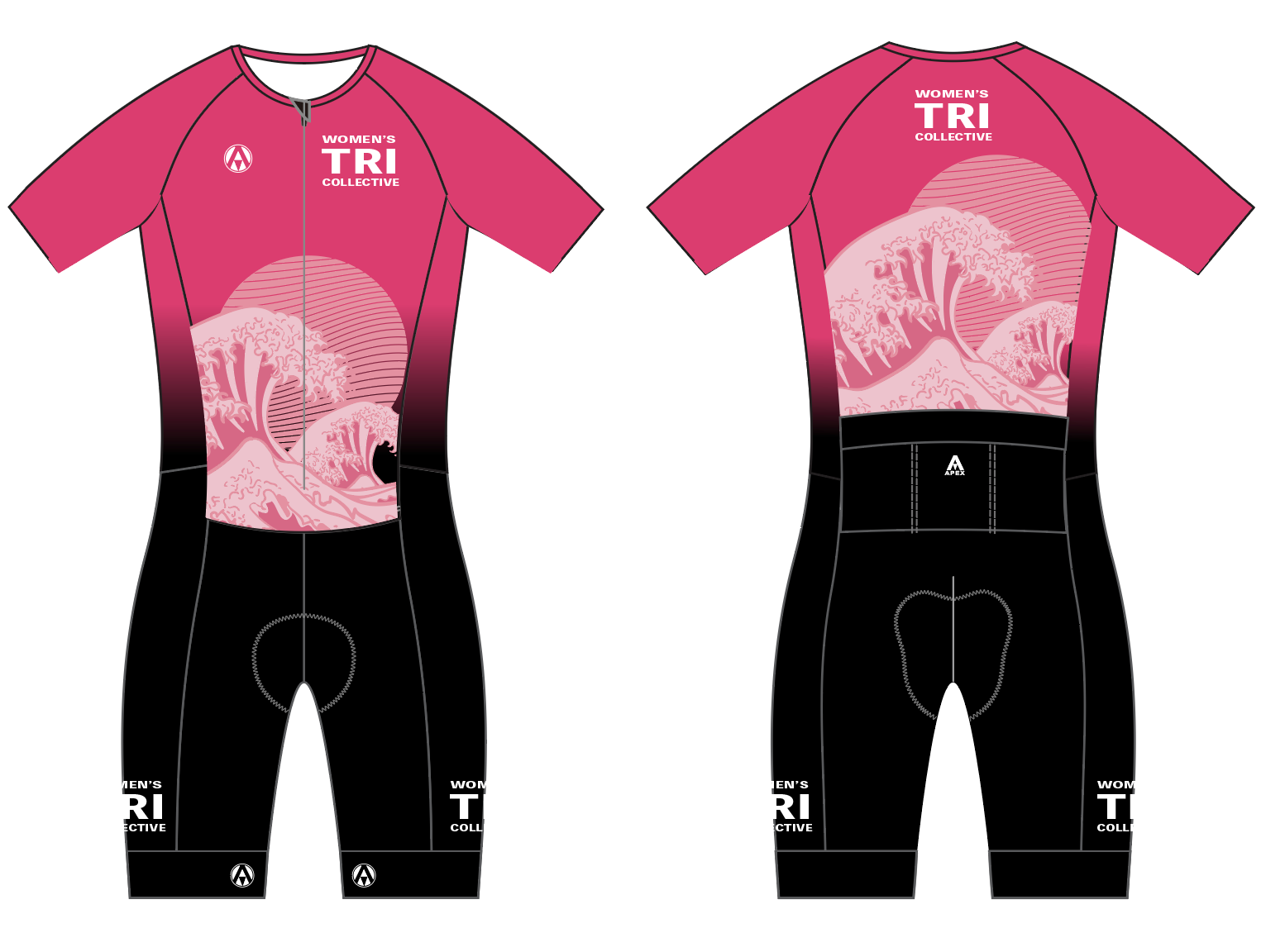 WOMEN'S TRI COLLECTIVE ELITE ENDURANCE TRI SUIT