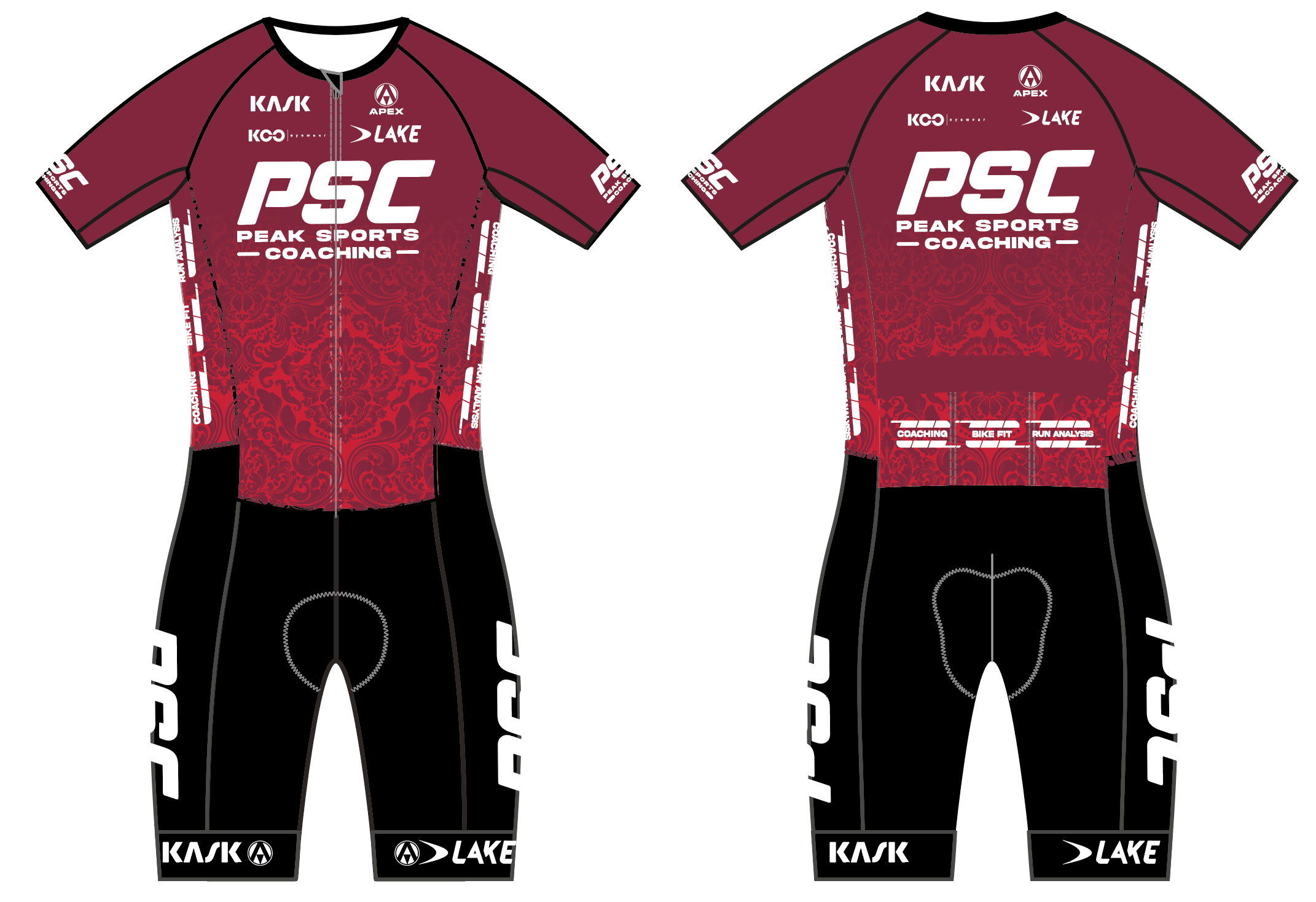 PEAK SPORTS COACHING ELITE ENDURANCE TRI SUIT