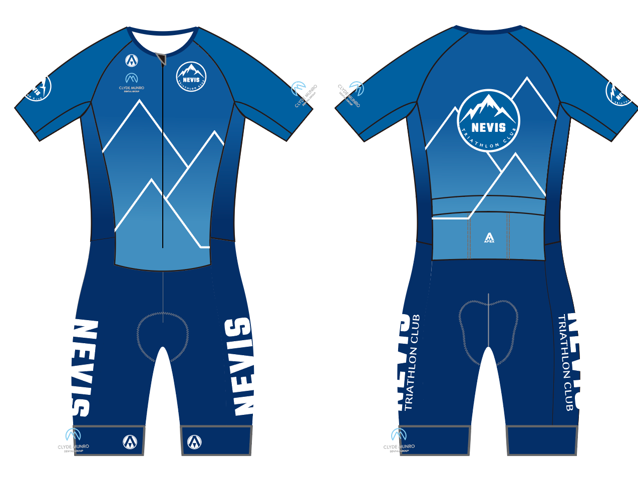 NEVIS TRI ELITE ENDURANCE TRI SUIT