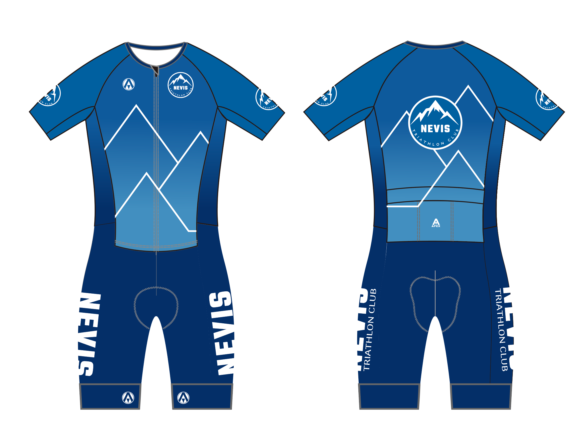 NEVIS TRI ELITE ENDURANCE TRI SUIT