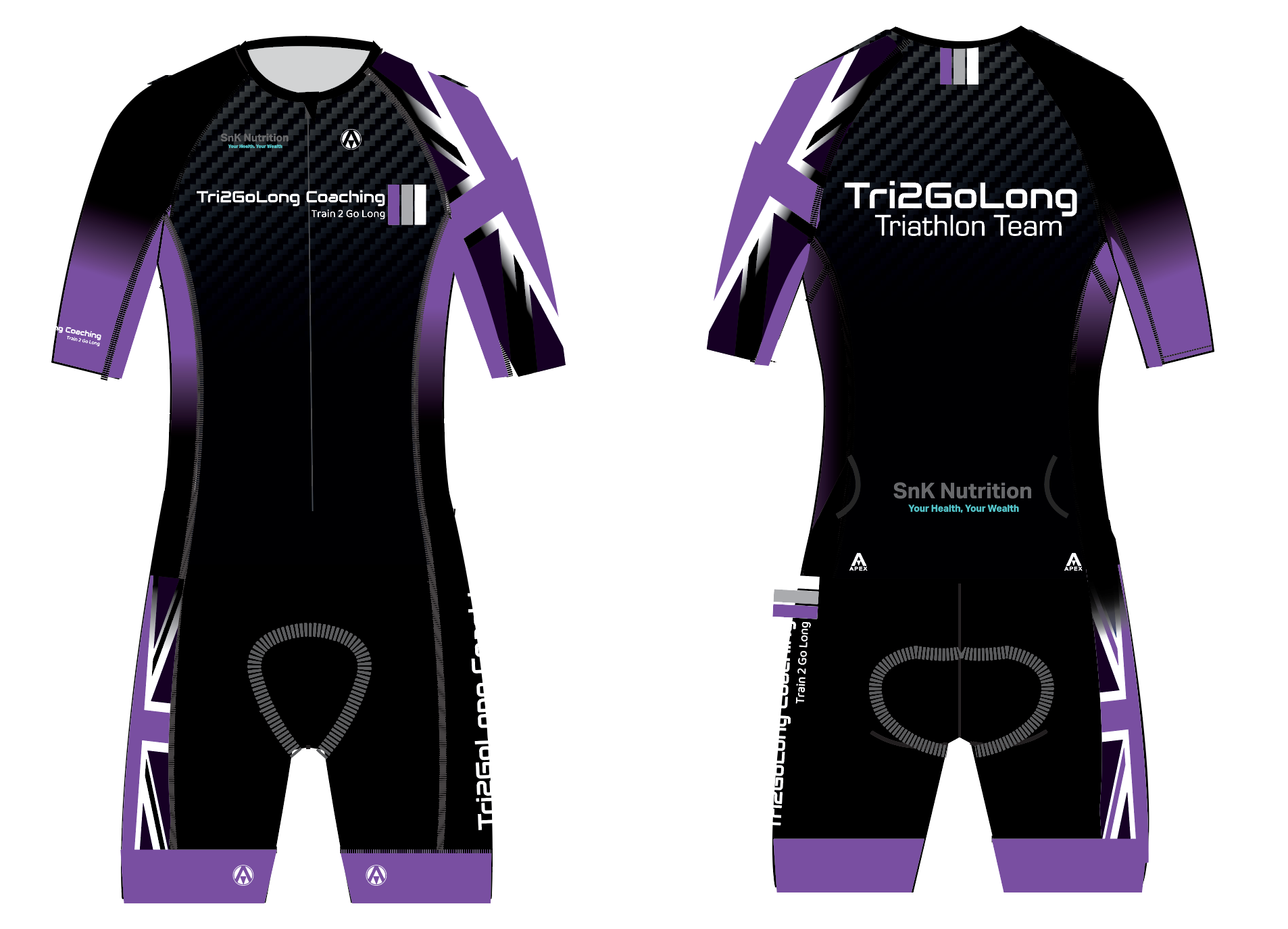 TRI2GOLONG ELITE SPEED TRI SUIT