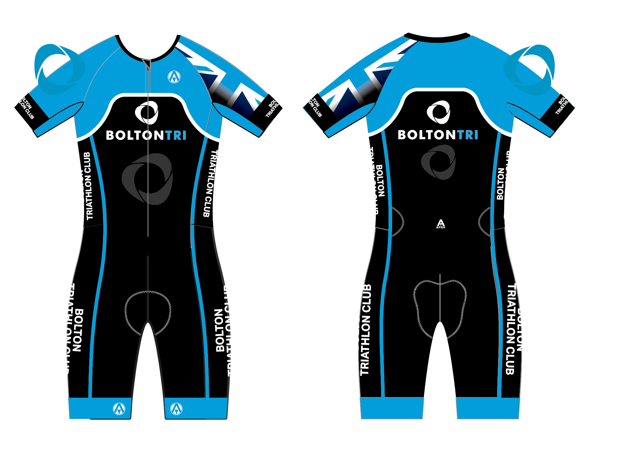 BOLTON TRI ELITE SPEED TRI SUIT - GB DESIGN