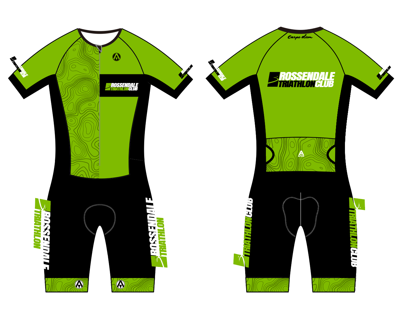 ROSSENDALE TRI CLUB ELITE SPEED TRI SUIT