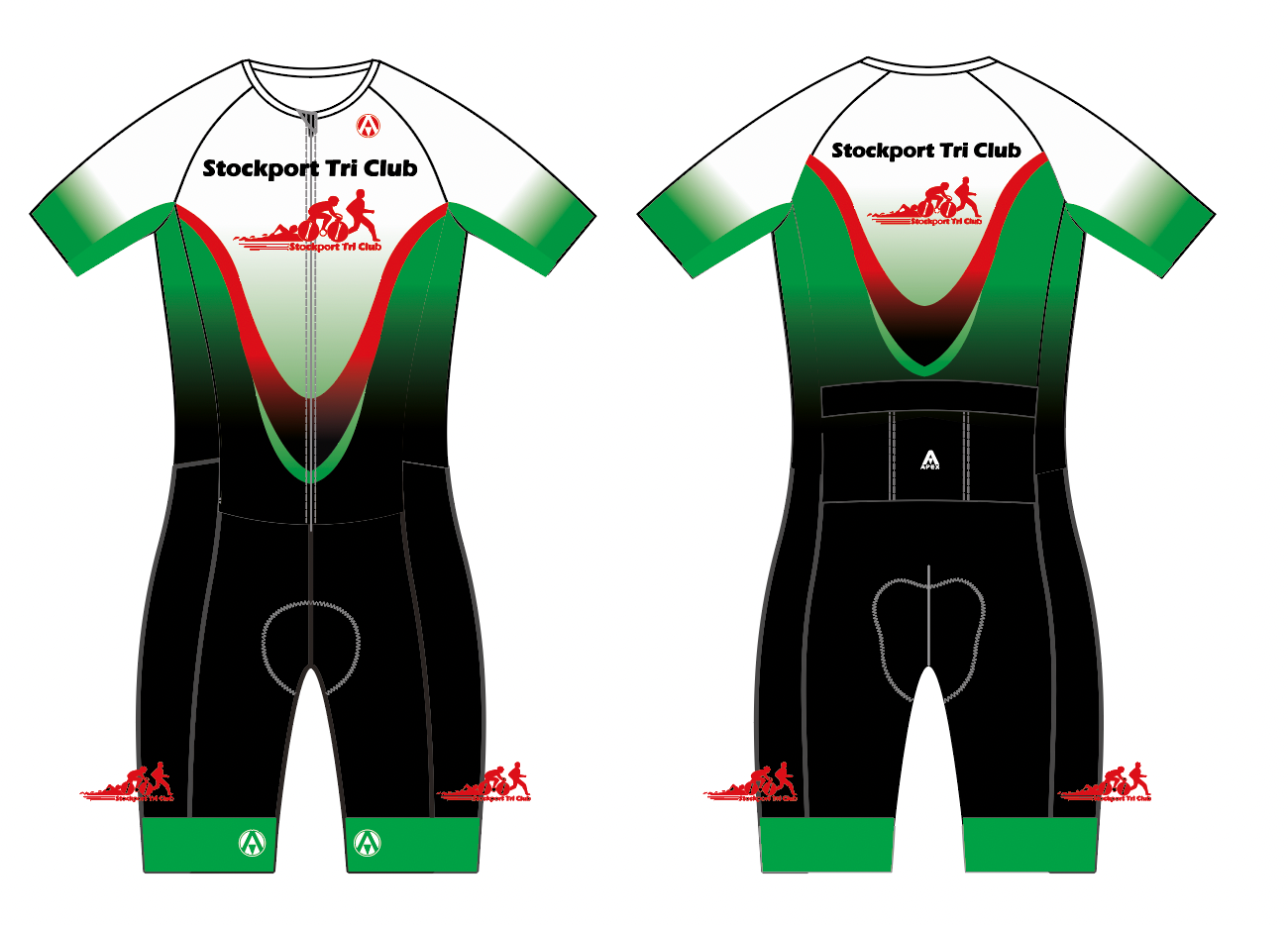 STOCKPORT TRI ELITE ENDURANCE TRI SUIT