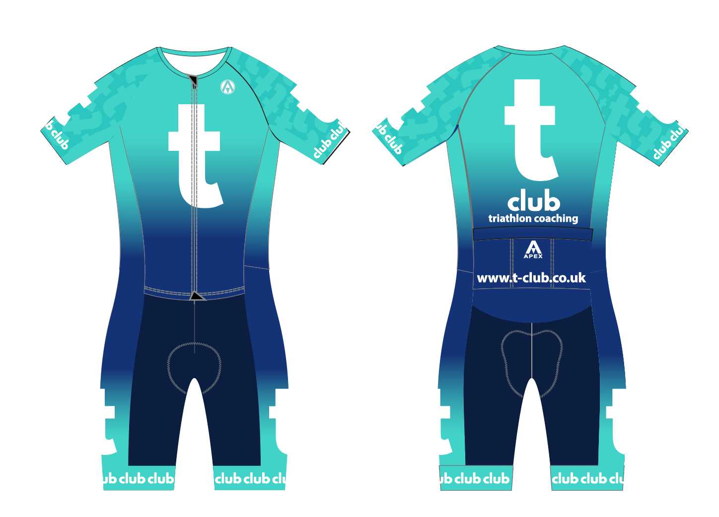 T CLUB ELITE ENDURANCE TRI SUIT