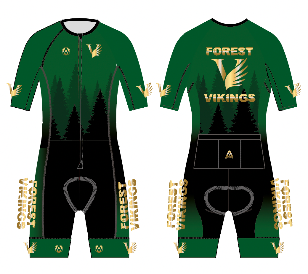 FOREST VIKINGS PRO ENDURANCE RACE SPEED TRI SUIT