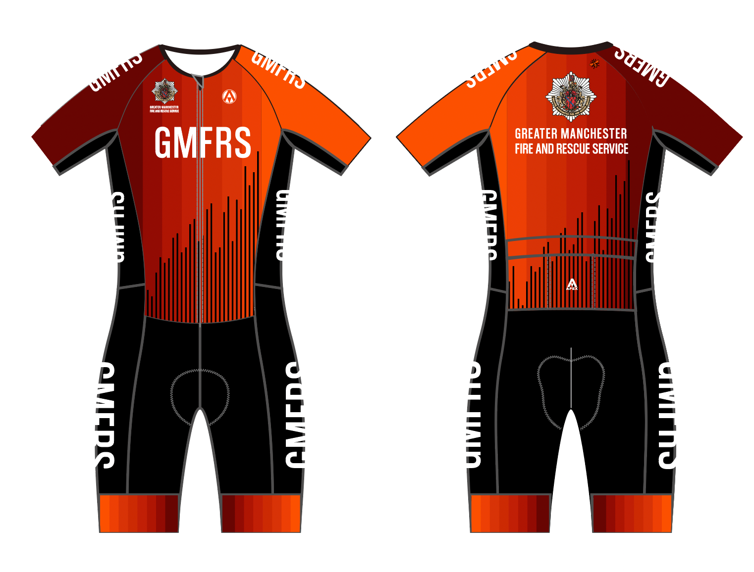 GMFR PRO ENDURANCE RACE SPEED TRI SUIT