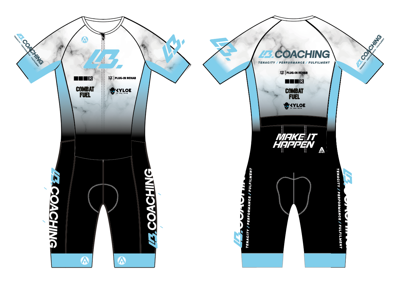 LB COACHING PRO ENDURANCE RACE SPEED TRI SUIT