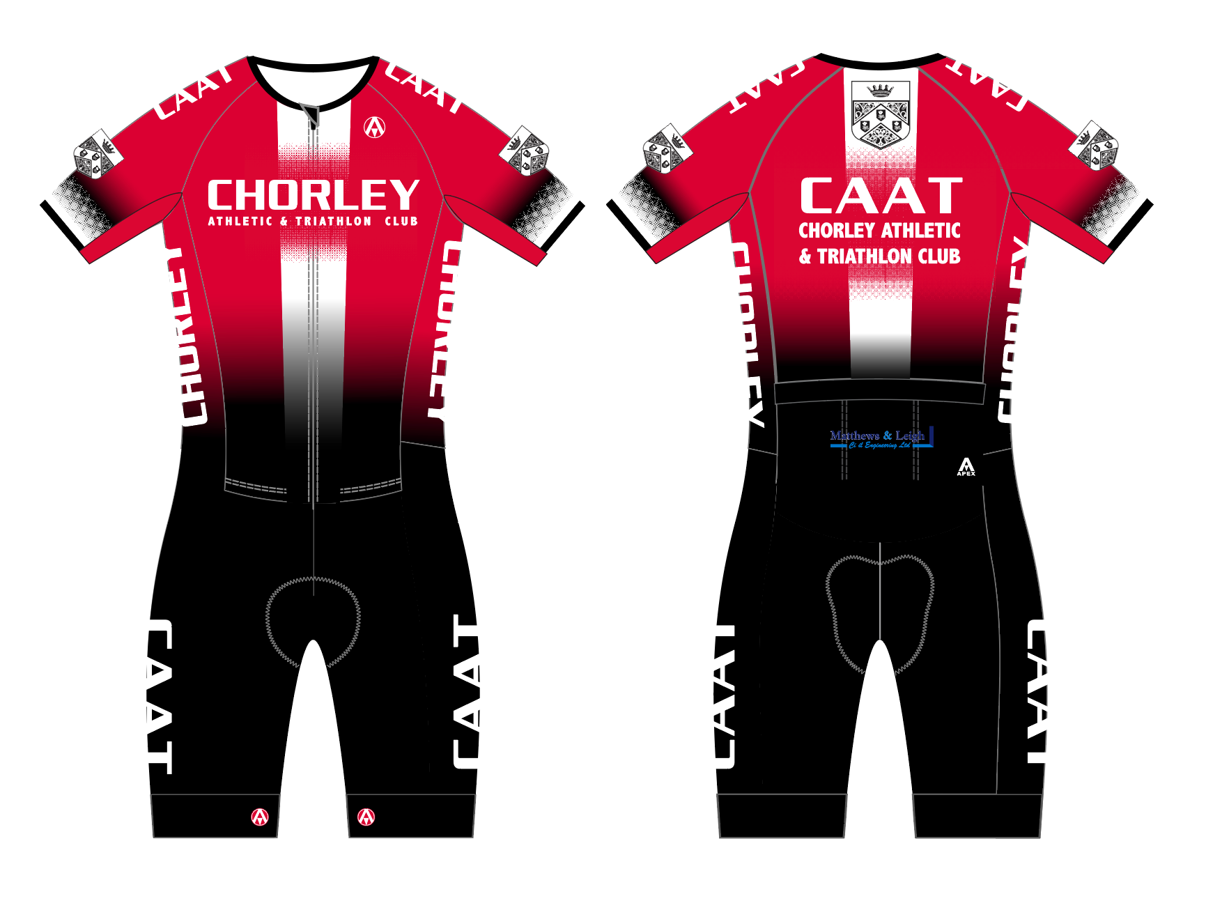 CHORLEY TRI ELITE ENDURANCE TRI SUIT