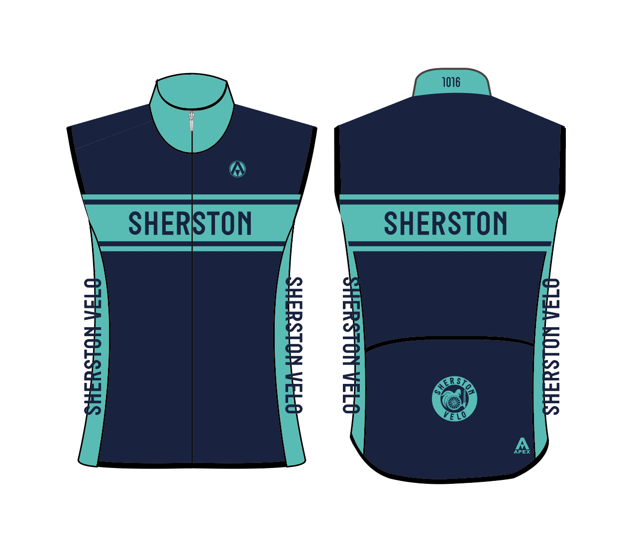 SHERSTON VELO PRO GILET