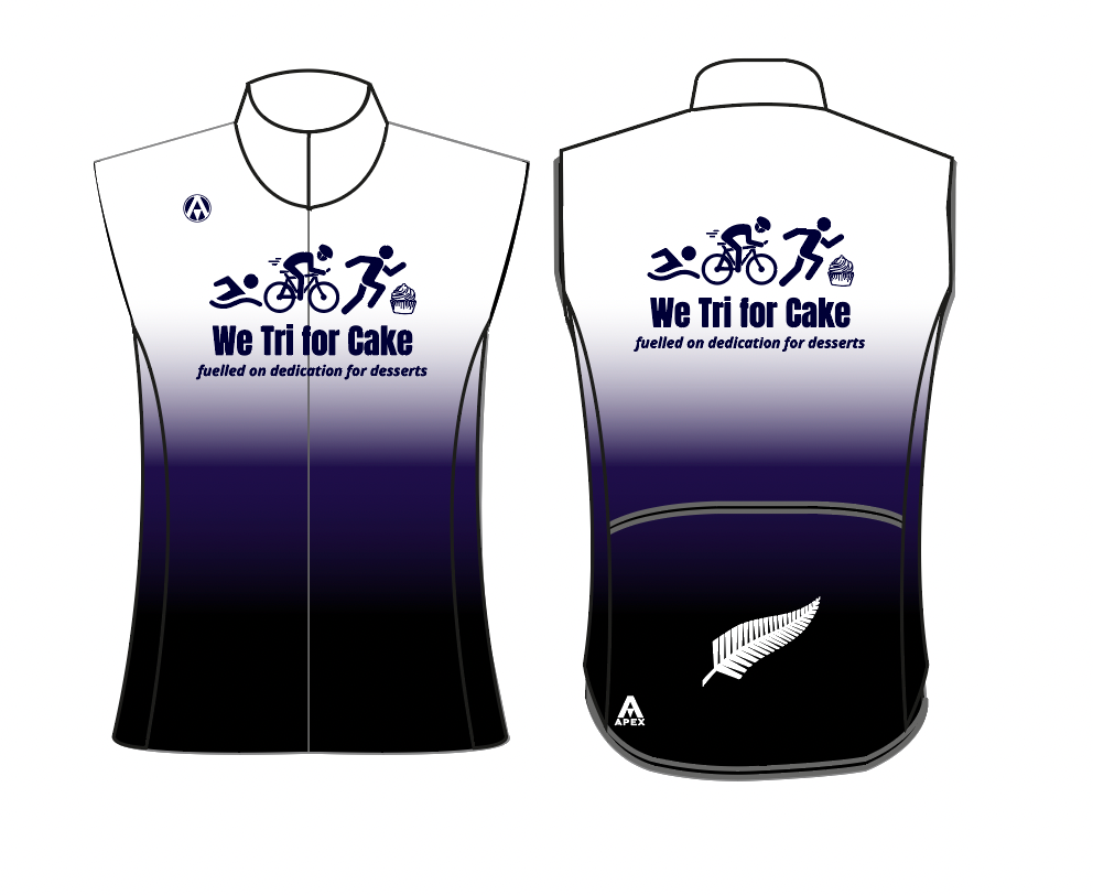 WE TRI FOR CAKE PRO GILET