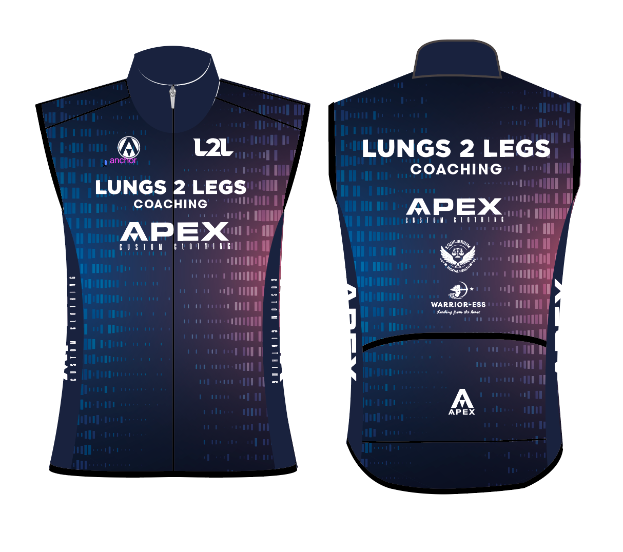 LUNGS 2 LEGS PRO GILET