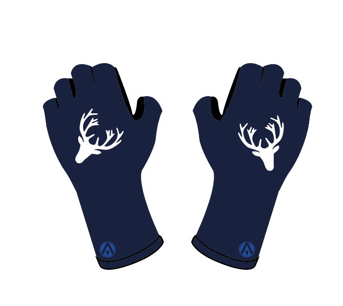 HARTLEPOOL TRIATHLETES LONG CUFF RACE GLOVES