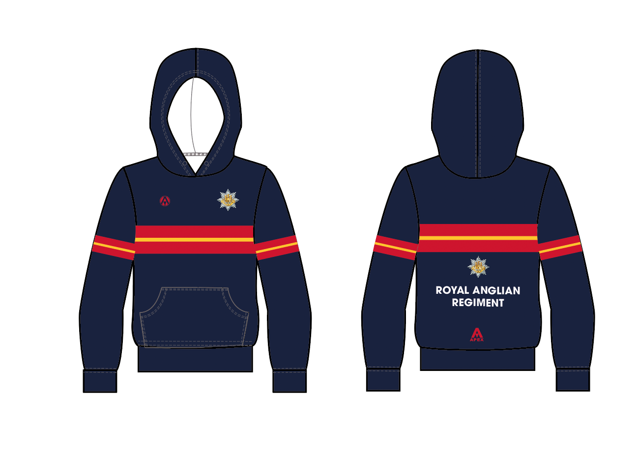 ROYAL ANGLIAN PRO FULL CUSTOM HOODIE