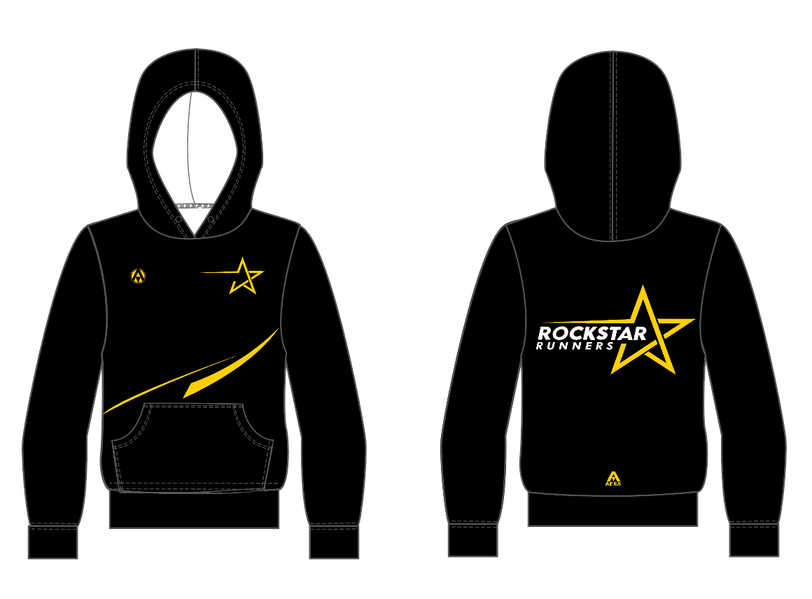ROCKSTAR RUNNERS PRO FULL CUSTOM HOODIE