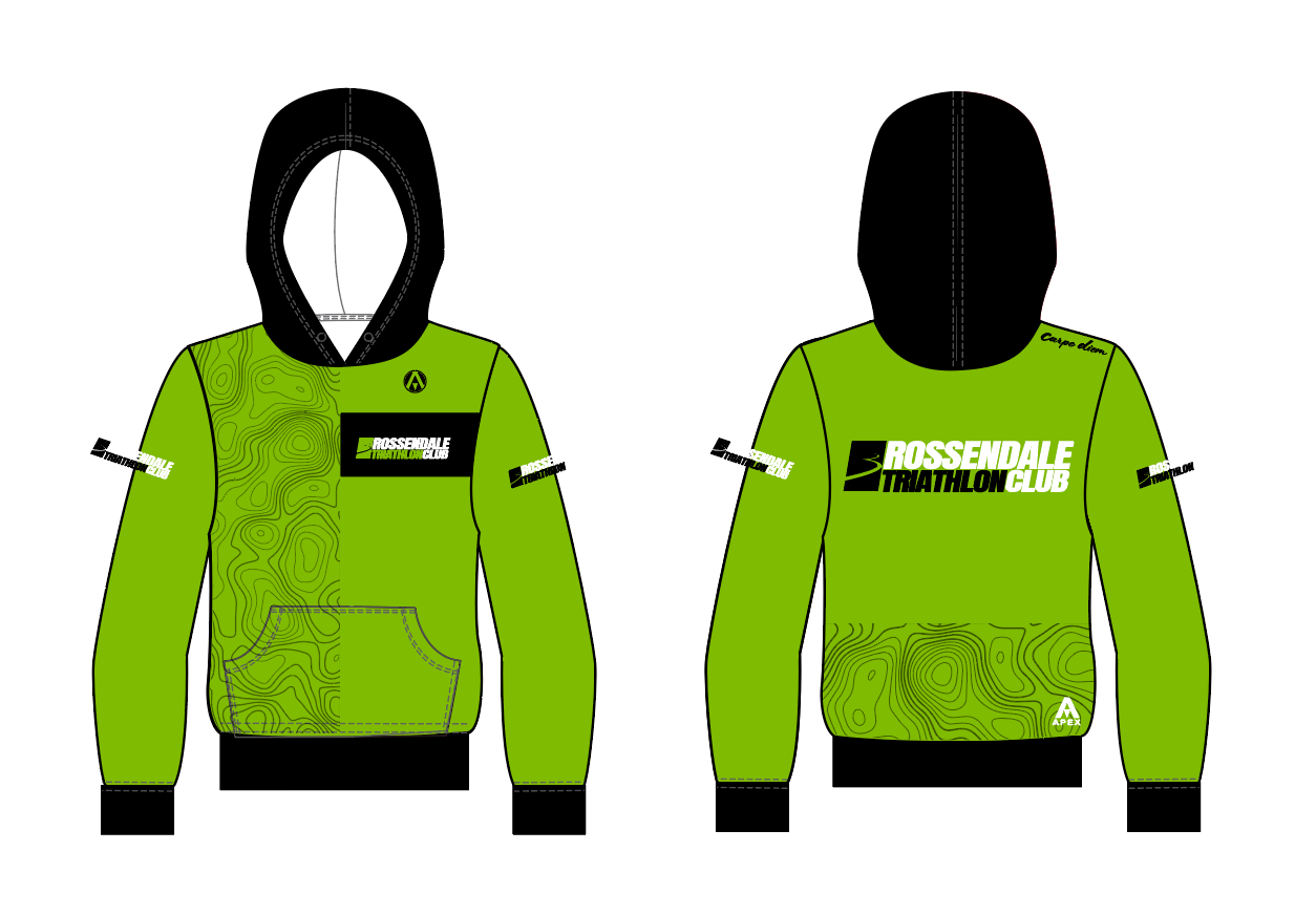 ROSSENDALE TRI CLUB PRO FULL CUSTOM HOODIE