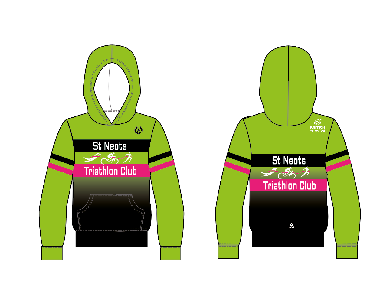 ST NEOTS PRO FULL CUSTOM HOODIE