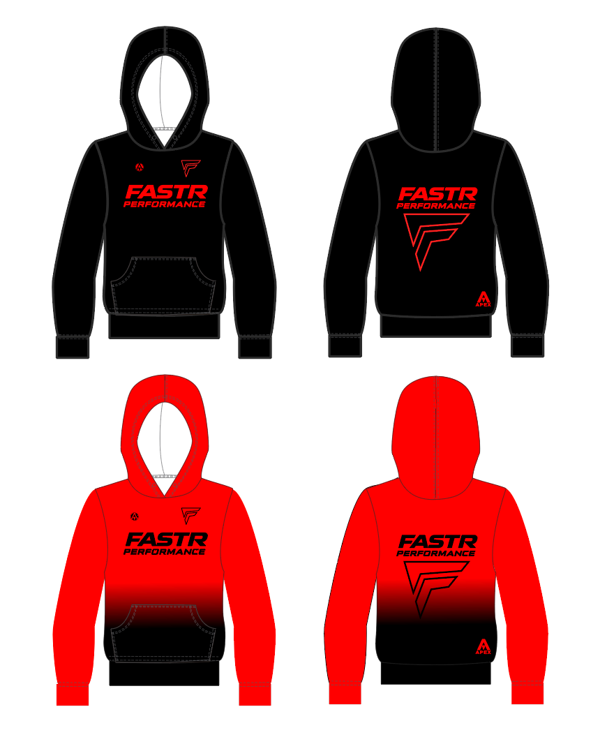 FASTR PRO FULL CUSTOM HOODIE