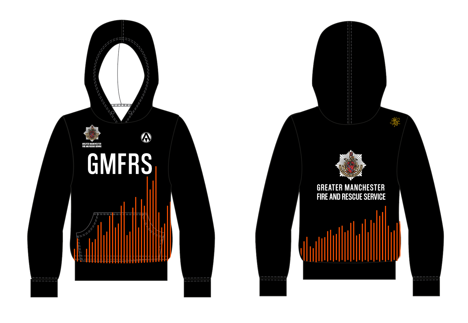 GMFR PRO FULL CUSTOM HOODIE