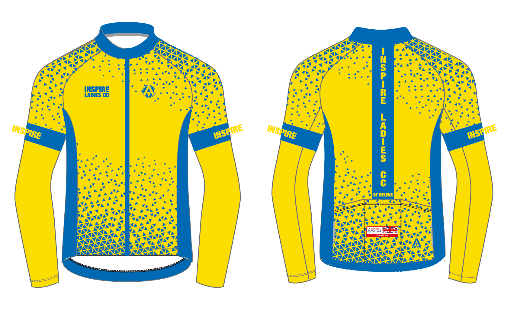 INSPIRE LADIES CC FLEECE JACKET