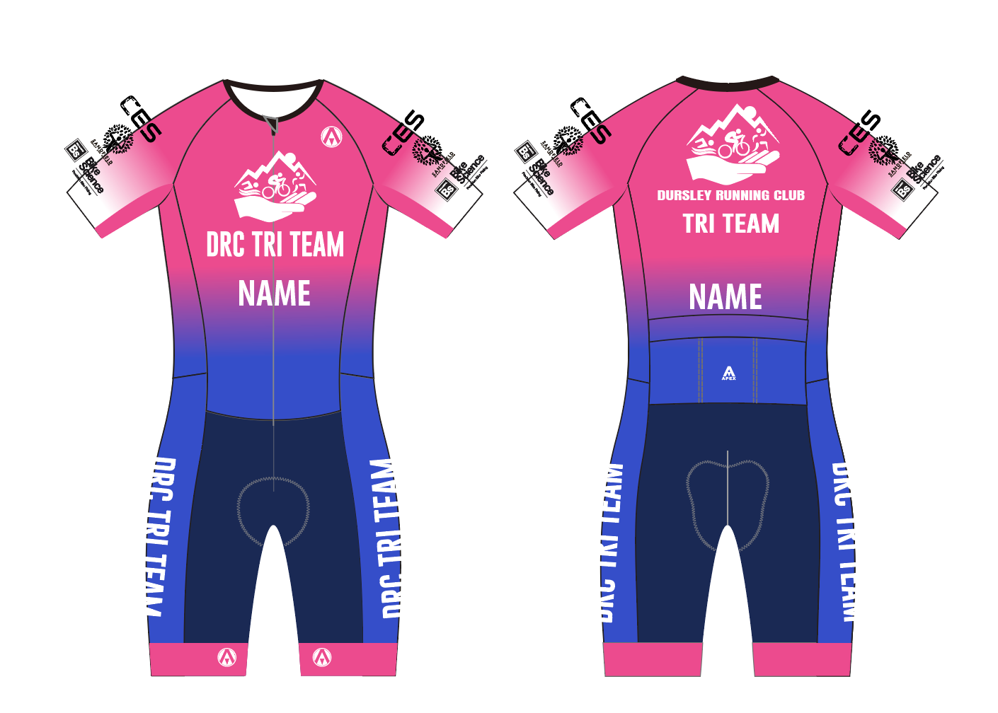 DRC TRI ELITE ENDURANCE TRI SUIT