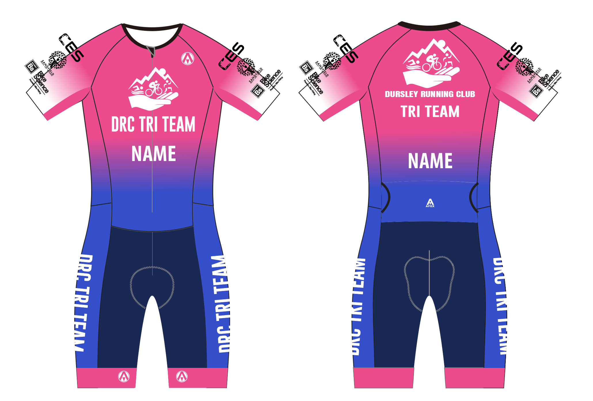 DRC TRI ELITE SPEED TRI SUIT