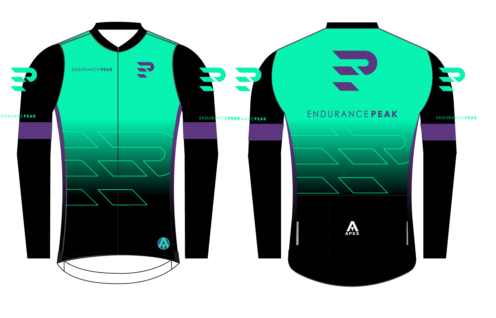 ENDURANCE PEAK PRO LONG SLEEVE AERO JERSEY