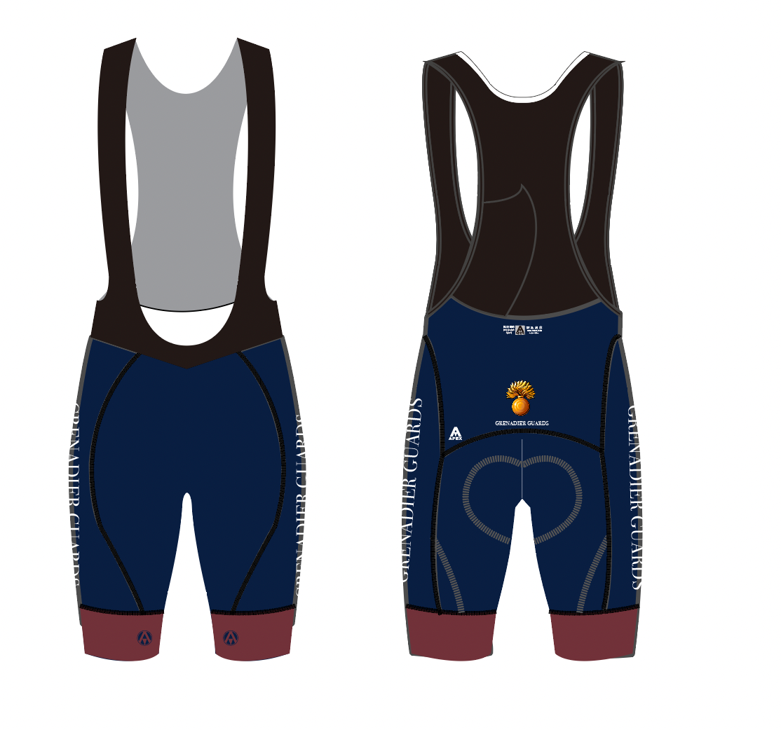 GRENADIER GUARDS TRI PRO BIB SHORTS