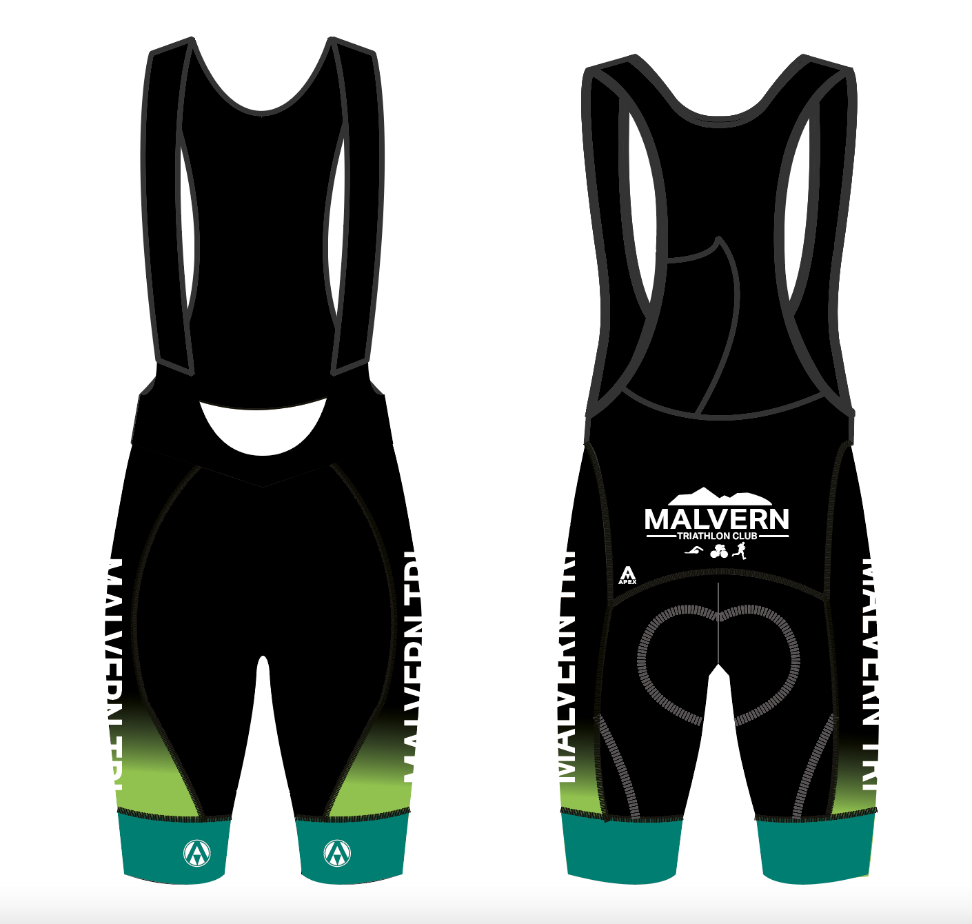 MALVERN TRI PRO BIB SHORTS
