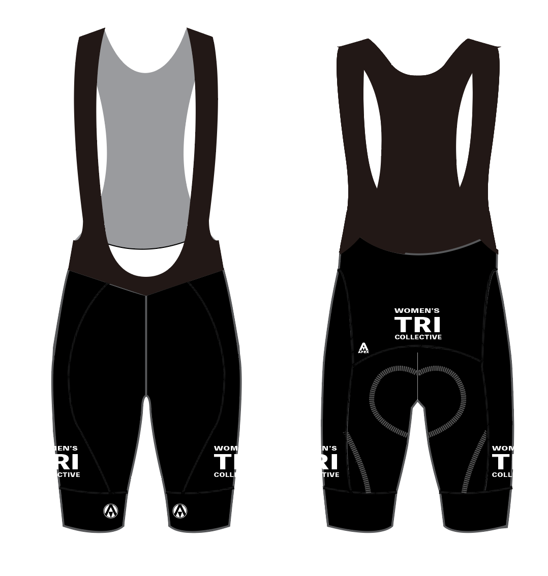 WOMEN'S TRI COLLECTIVE PRO BIB SHORTS