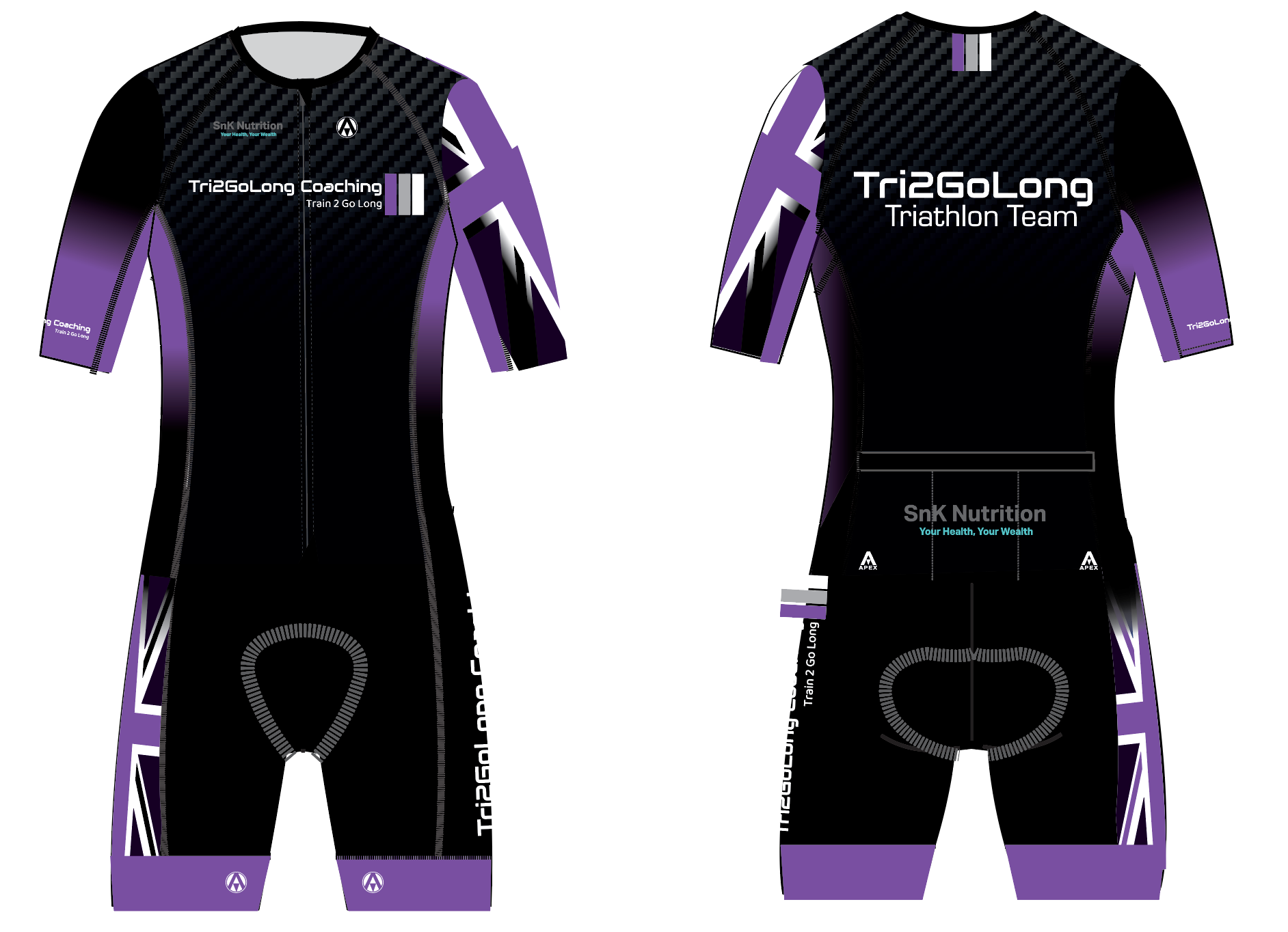 TRI2GOLONG PRO ENDURANCE TRI SUIT