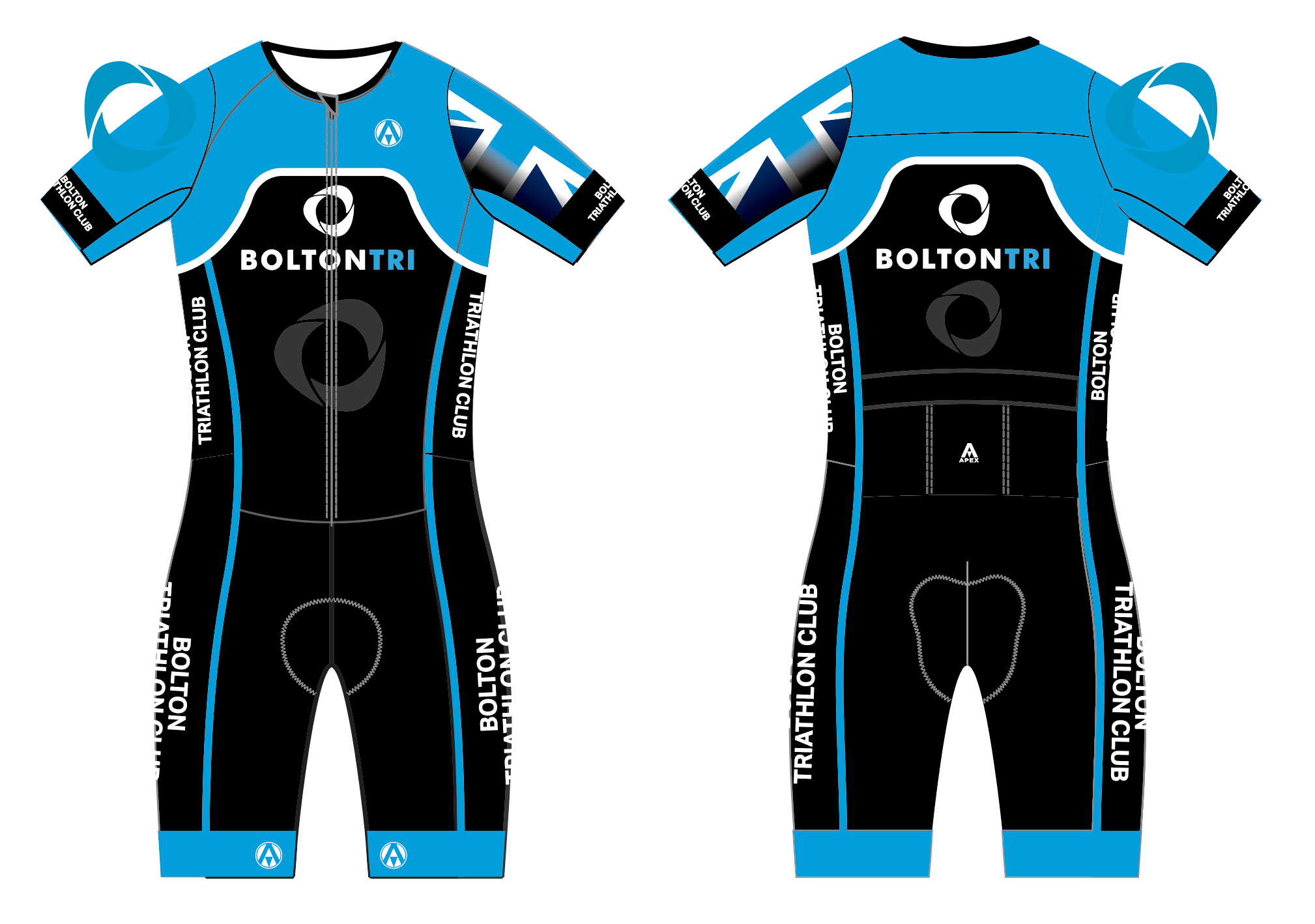 BOLTON TRI PRO ENDURANCE TRI SUIT - GB DESIGN