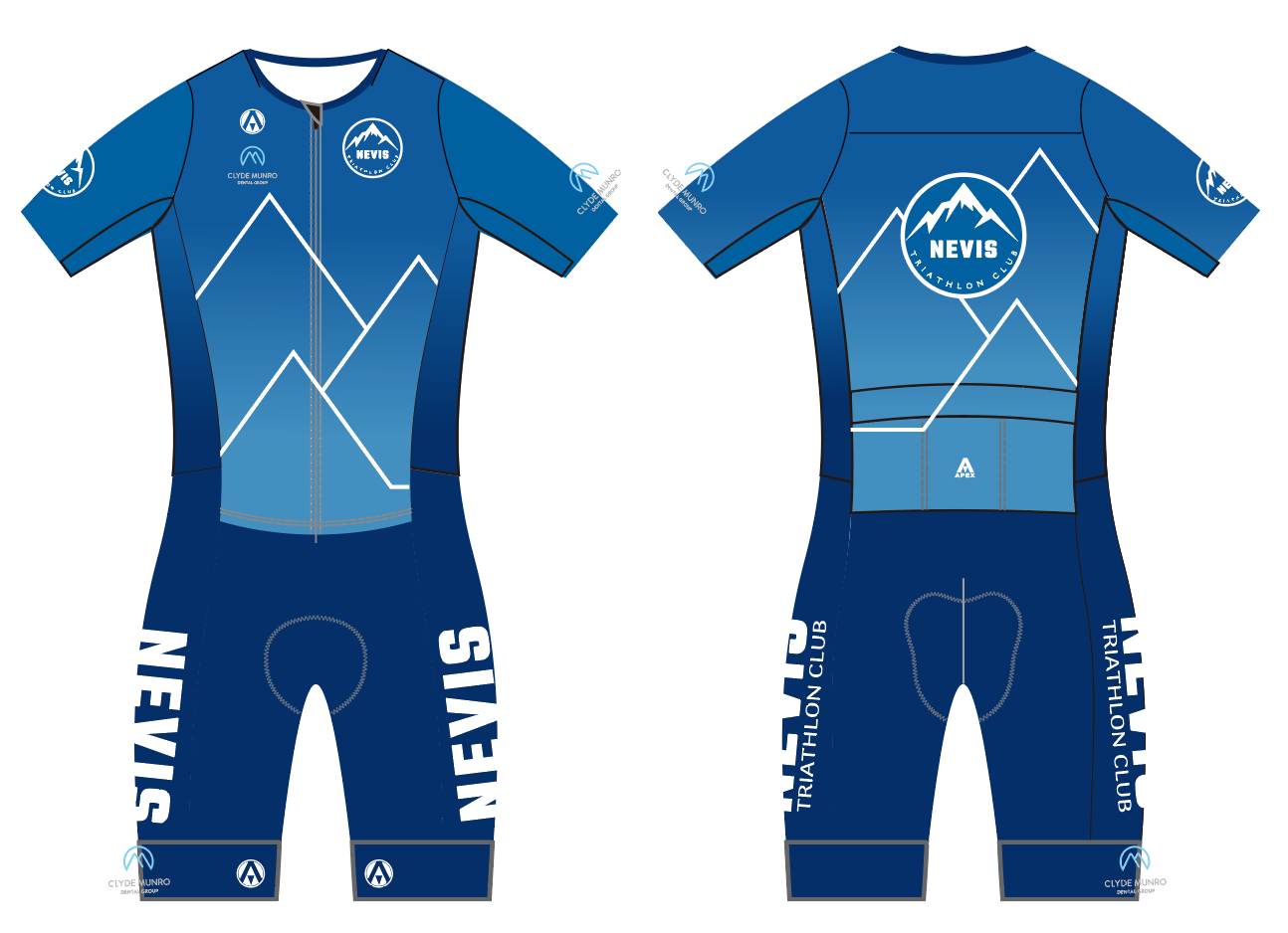 NEVIS TRI PRO ENDURANCE TRI SUIT