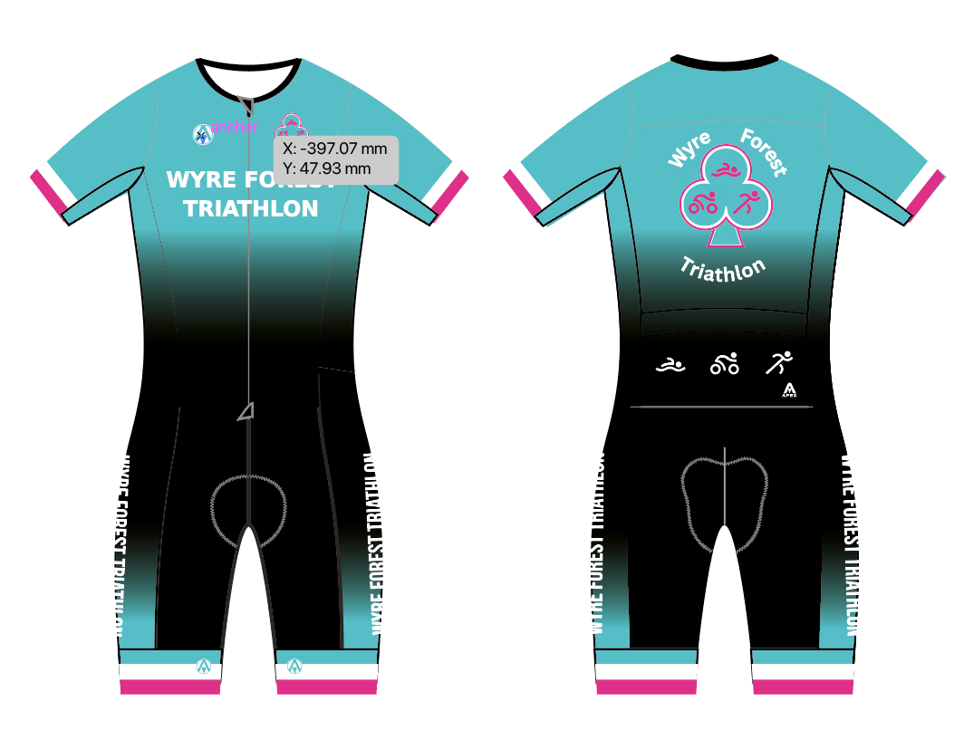 WYRE FOREST TRI PRO ENDURANCE TRI SUIT