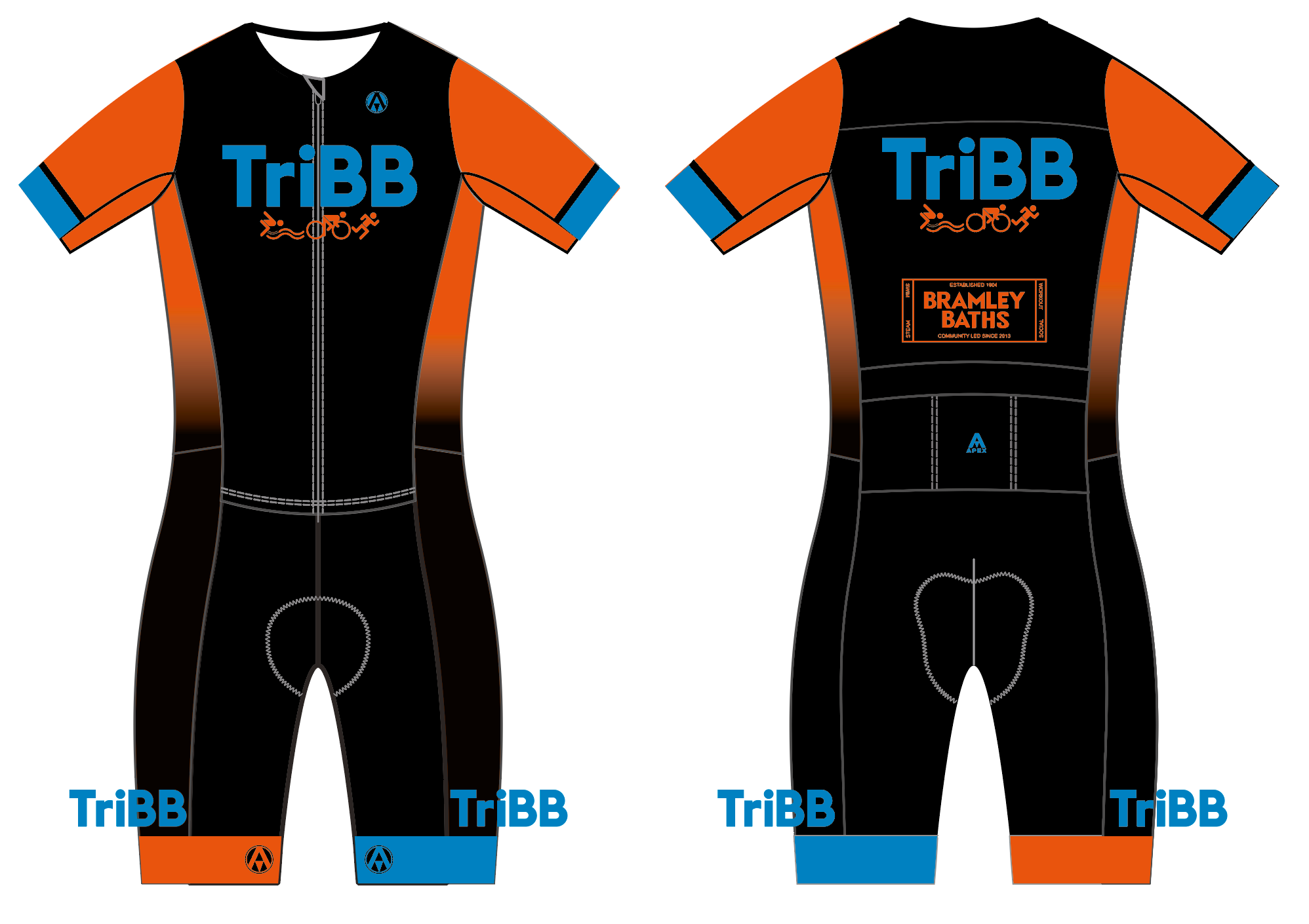 TRIBB PRO ENDURANCE TRI SUIT