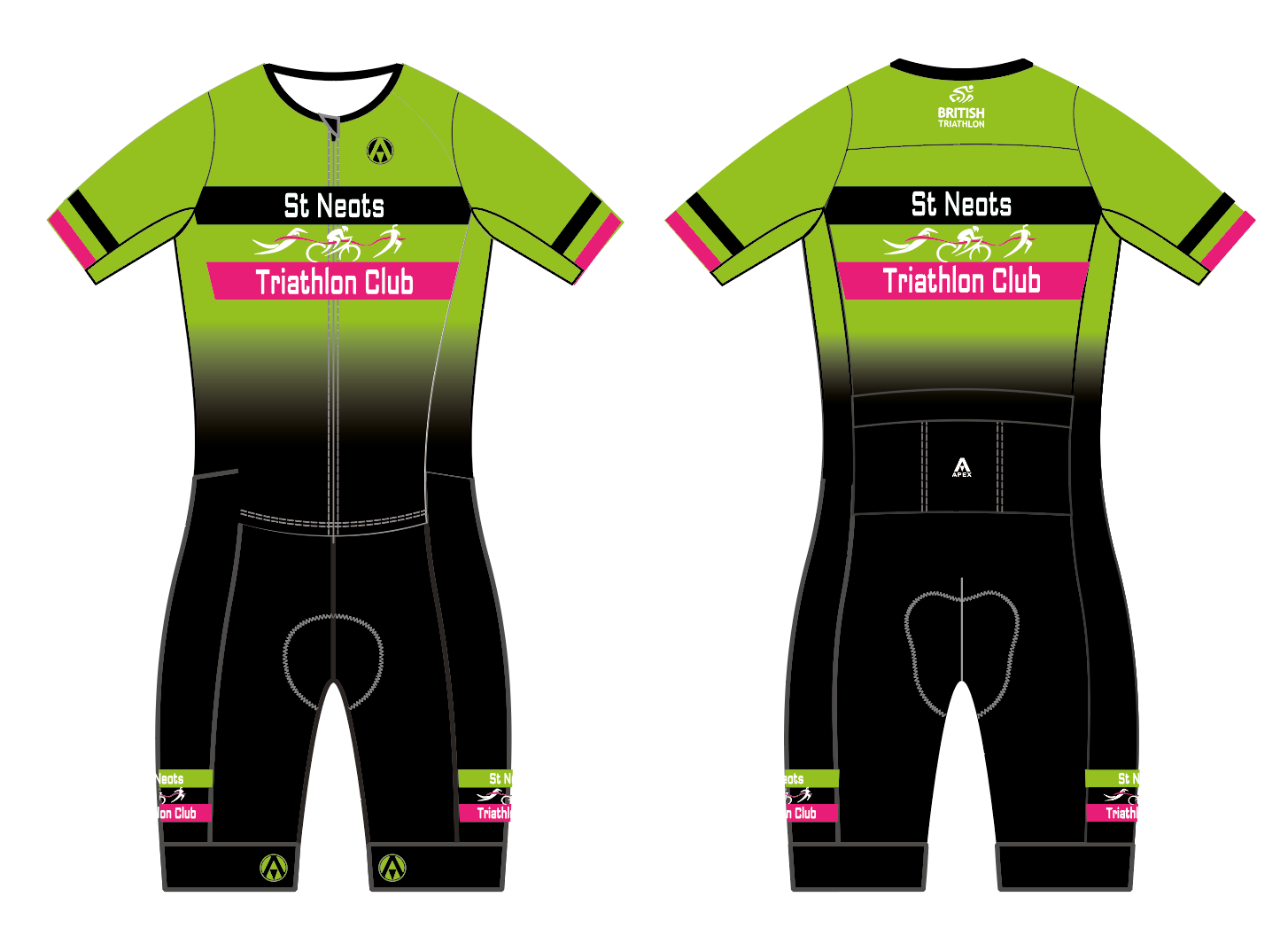ST NEOTS PRO ENDURANCE TRI SUIT