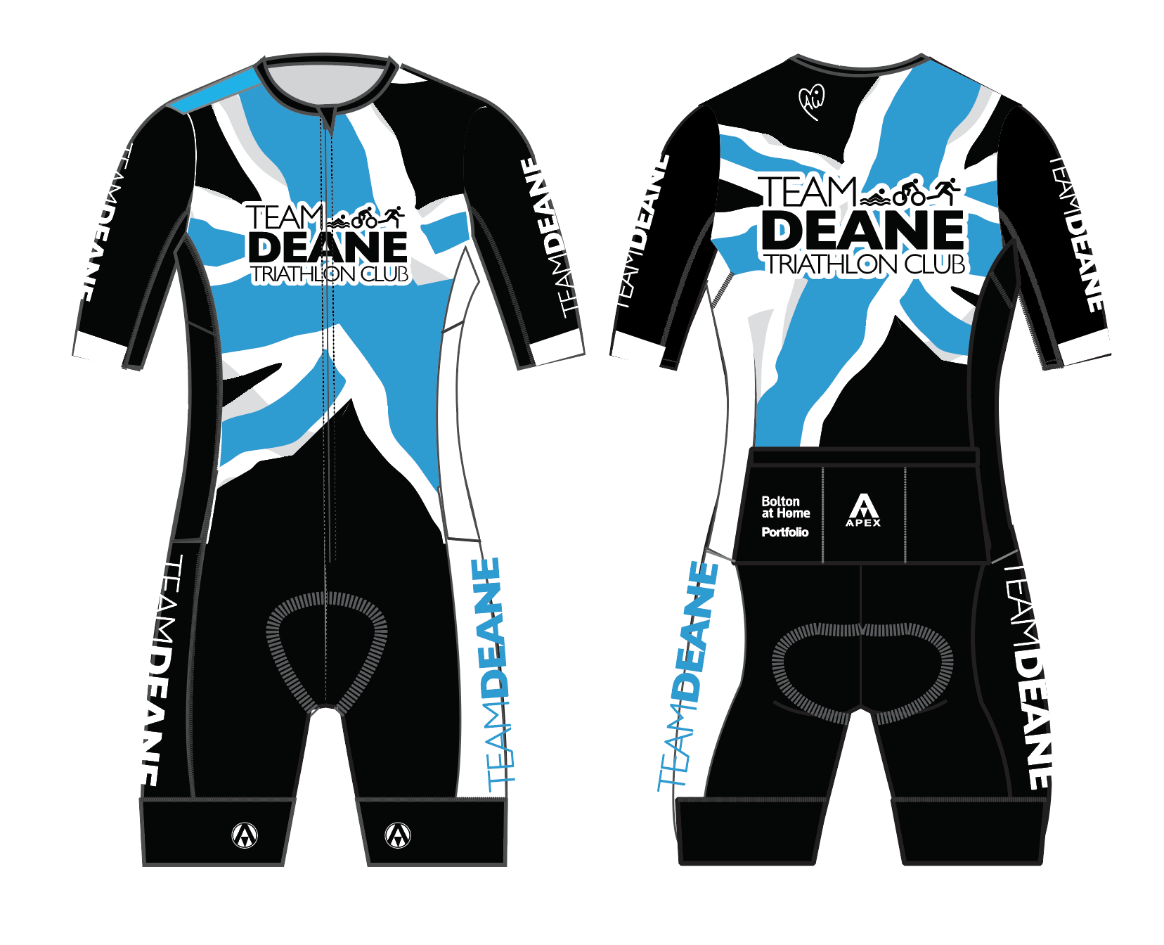 TEAM DEANE PRO ENDURANCE TRI SUIT