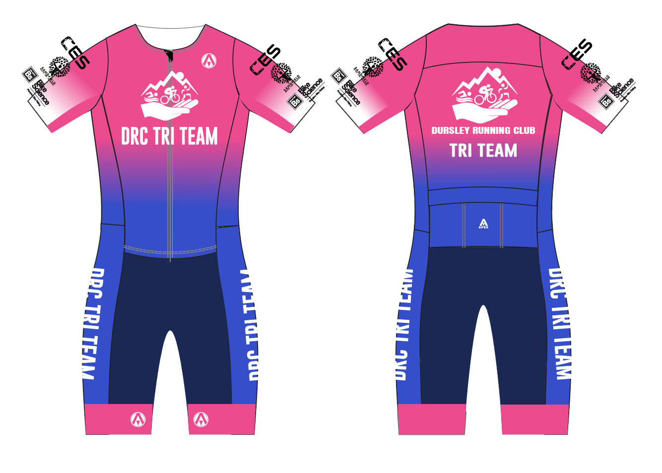 DRC TRI PRO ENDURANCE TRI SUIT