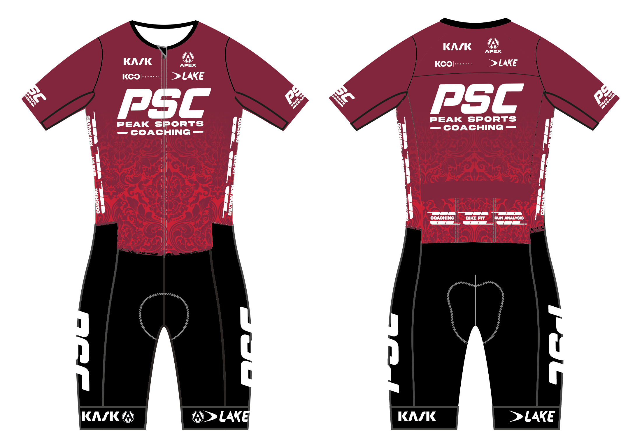 PEAK SPORTS COACHING PRO ENDURANCE TRI SUIT