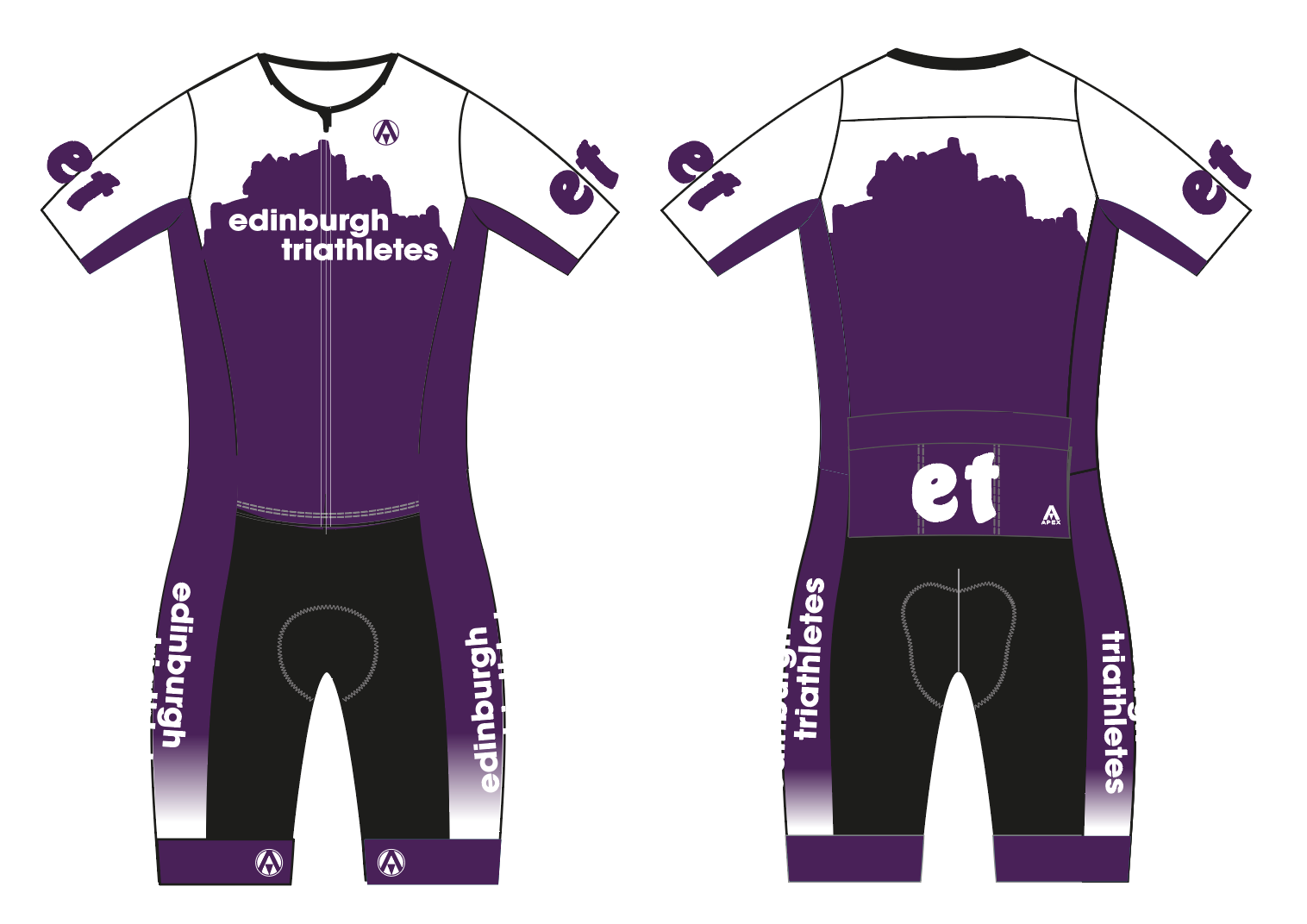 EDINBURGH TRI PRO ENDURANCE TRI SUIT