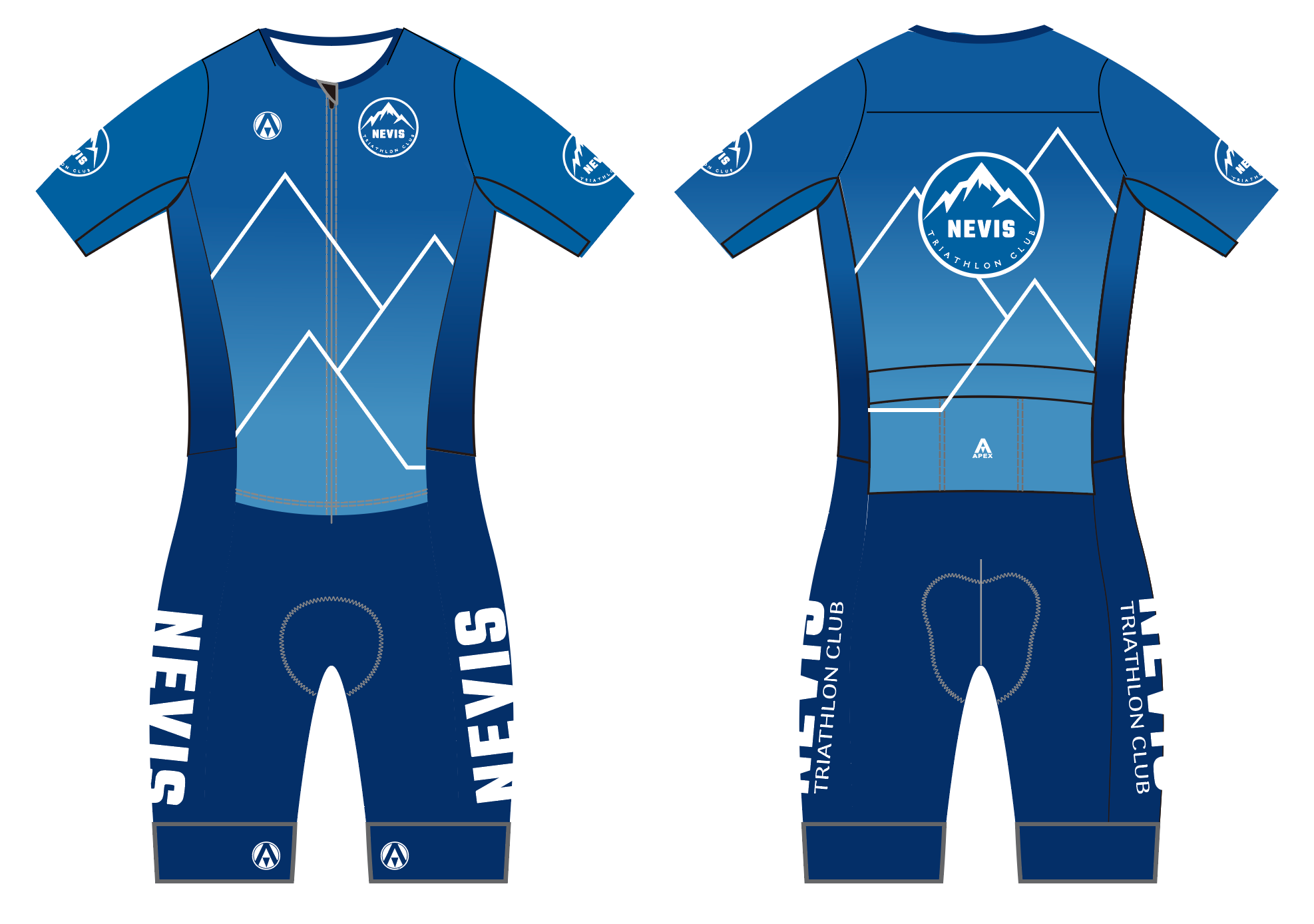 NEVIS TRI PRO ENDURANCE TRI SUIT