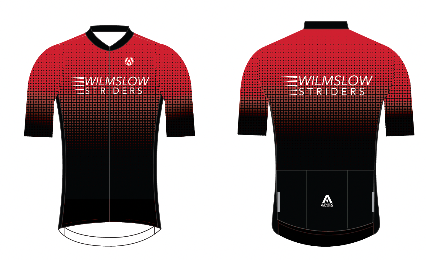 WILMSLOW STRIDERS PRO SHORT SLEEVE JERSEY