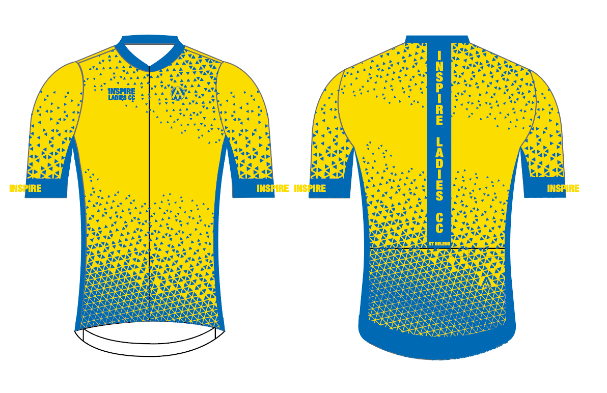 INSPIRE LADIES CC PRO SHORT SLEEVE JERSEY